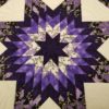 Log Cabin Lone Star Quilt - Queen - Family Farm Handcrafts