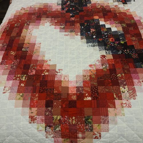 Linking Hearts Quilt-Queen-Family Farm Handcrafts