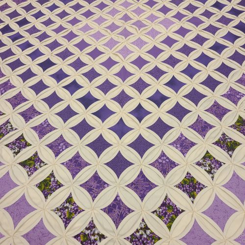 Cathedral Window Quilt-Queen-Family Farm Handcrafts