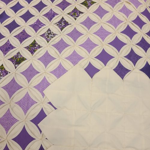 Cathedral Window Quilt-Queen-Family Farm Handcrafts