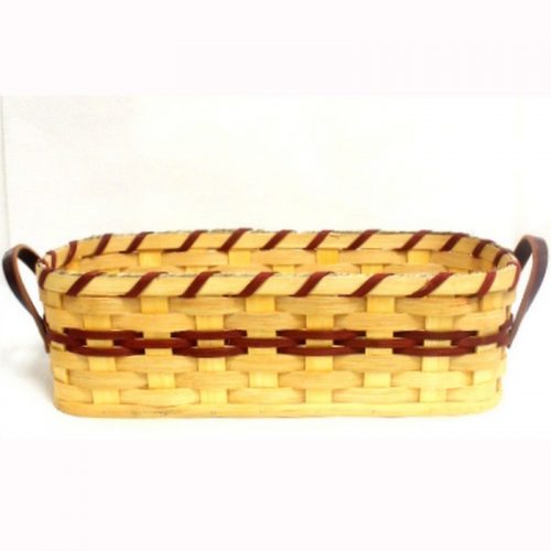 Hand-woven bread basket - small