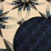 Star Wedding Ring Quilt - Queen - Family Farm Handcrafts