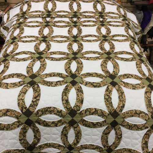 Wedding Ring Quilts - Queen - Family Farm Handcrafts
