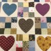 Country Hearts Quilt - Queen - Family Farm Handcrafts