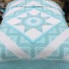 Log Cabin Lone Star Quilt - Queen - Family Farm Handcrafts