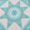 Log Cabin Lone Star Quilt - Queen - Family Farm Handcrafts