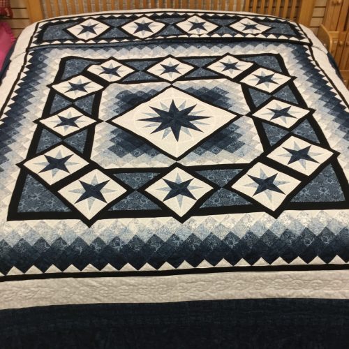 Starry Night Quilt - King - Family Farm Handcrafts