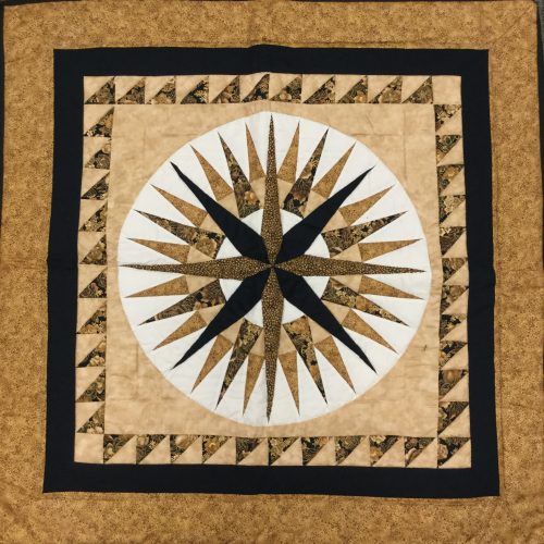 Mariner's Compass Wall Hanging - Family Farm Handcrafts