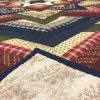Kaleidoscope Quilt - King - Family Farm Handcrafts