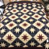 Eight Point Star Quilt - Queen - Family Farm Handcrafts