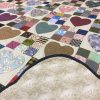 Country Hearts Quilt - Queen - Family Farm Handcrafts