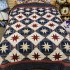 Eight Point Star Quilt - Queen - Family Farm Handcrafts