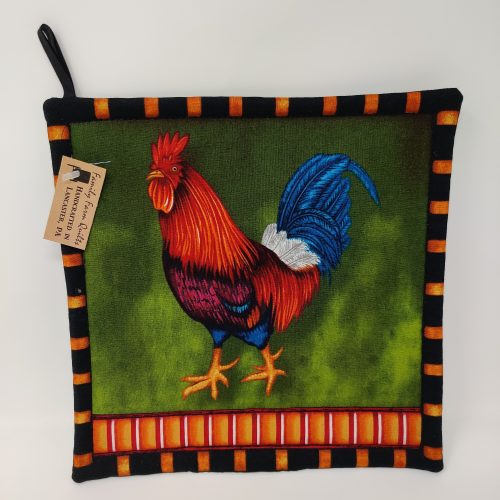 Rooster Hot Mat - Family Farm Handcrafts