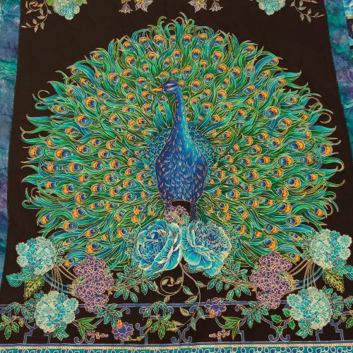 Peacock Quilt - Queen - Family Farm Handcrafts