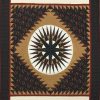 Mariner's Compass Throw-Family Farm Handcrafts