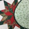 Christmas Colonial Star Quilt-Queen-Family Farm Handcrafts