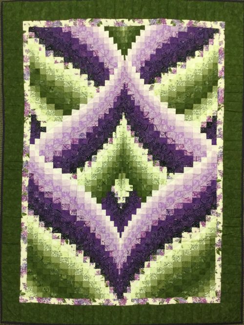 Northern Lights Throw Quilt-Family Farm Handcrafts