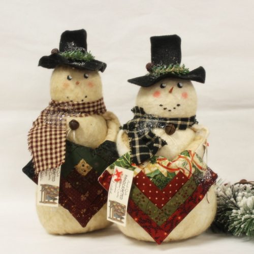 Snowman with Quilt