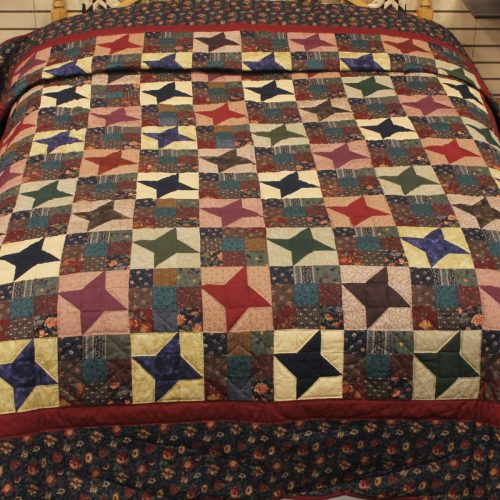 Amish Quilts Lancaster - Ancient Star Queen - Family Farm Quilts