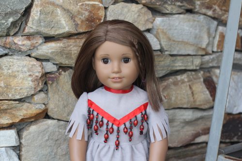18" Indian Doll Dress-Family Farm Handcrafts