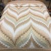 Bargello Flame Quilt-Queen-Family Farm Handcrafts