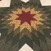 Log Cabin Lone Star Quilt-Queen-Family Farm Handcrafts