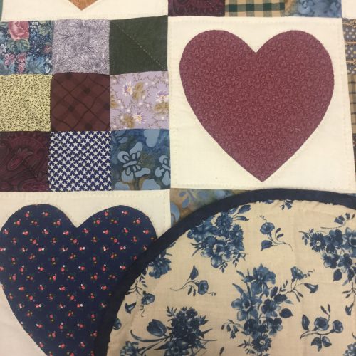 Country Hearts Quilt-Queen-Family Farm Handcrafts